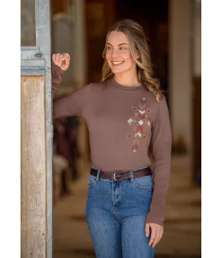 STONEDEEK T-shirt à manches longues Cassidy nougat Clearance