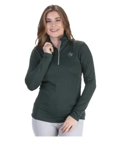 Felix Bühler T-shirt à manches longues stretch Performance Nina thé vert Sale