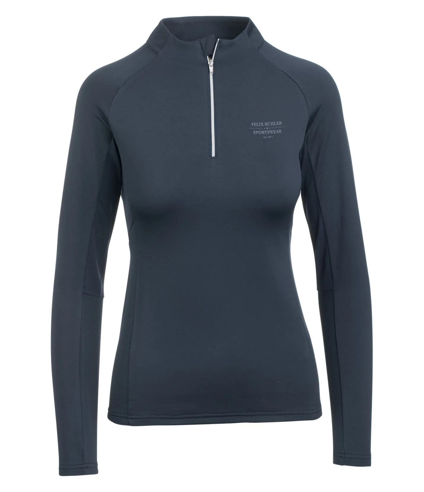 Felix Bühler T-shirt à manches longues stretch Performance Zoe navy Outlet