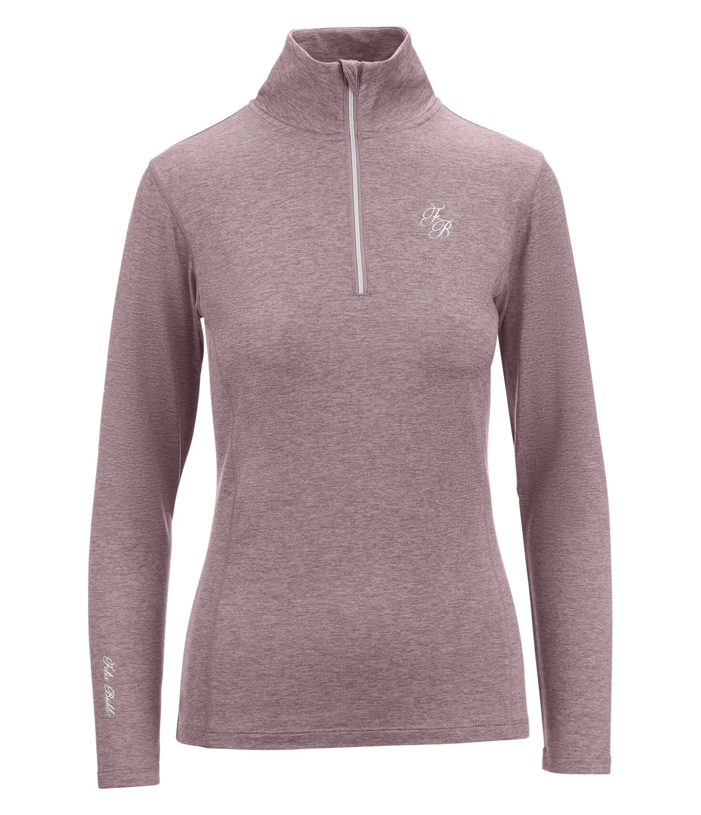 Felix Bühler T-shirt à manches longues stretch Performance Nina rose ancien Sale