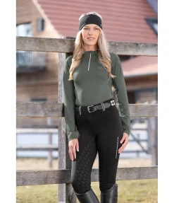 Felix Bühler T-shirt à manches longues stretch Performance Zoe forêt Best