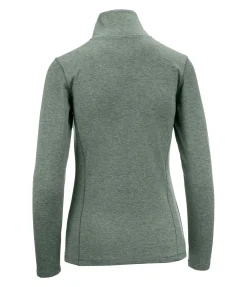 Felix Bühler T-shirt à manches longues stretch Performance Nina vert pastel New
