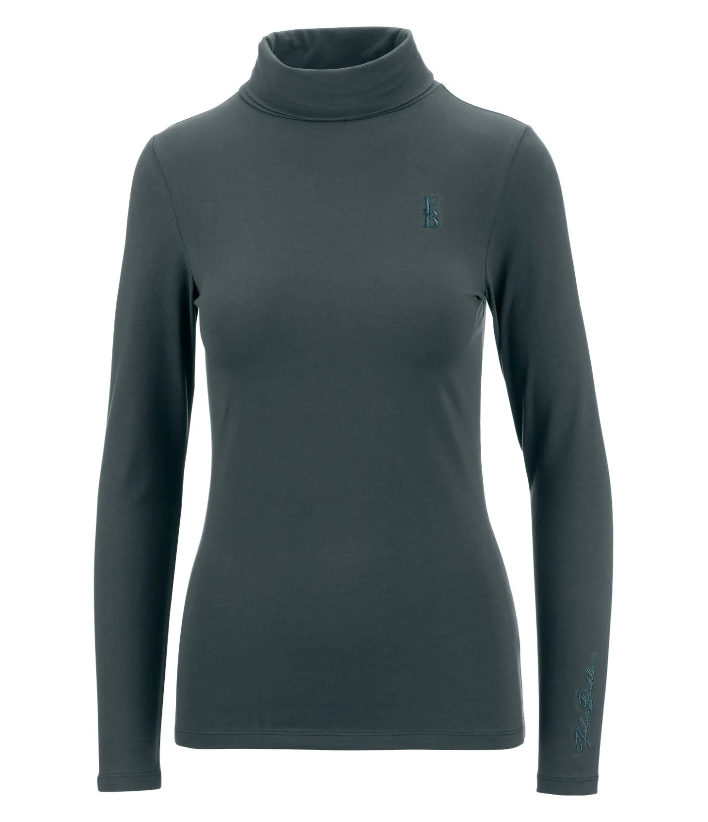 Felix Bühler T-shirt col roulé à manches longues Claire thé vert Best