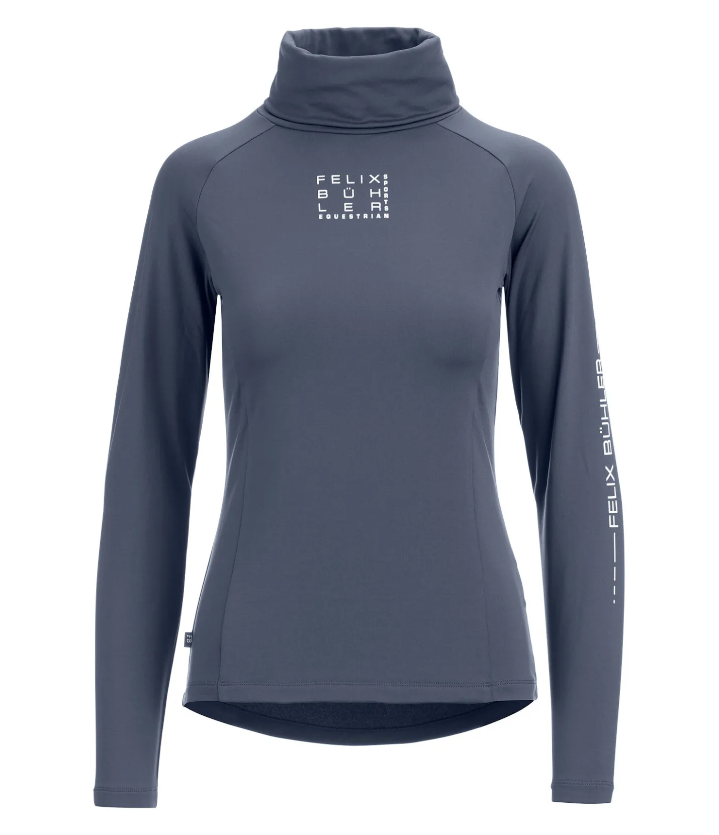 Felix Bühler T-shirt col roulé en stretch Performance à manches longues Jonna violet givré
