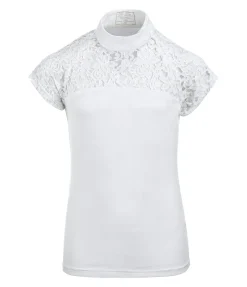 Felix Bühler T-shirt de concours Enfant Maxine blanc Clearance