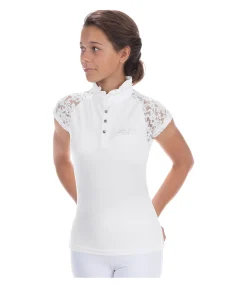 Felix Bühler T-shirt de concours Enfant Philine blanc New