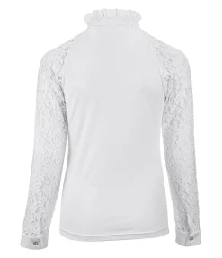 Felix Bühler T-shirt de concours technique à manches longues pour enfant Ella blanc New