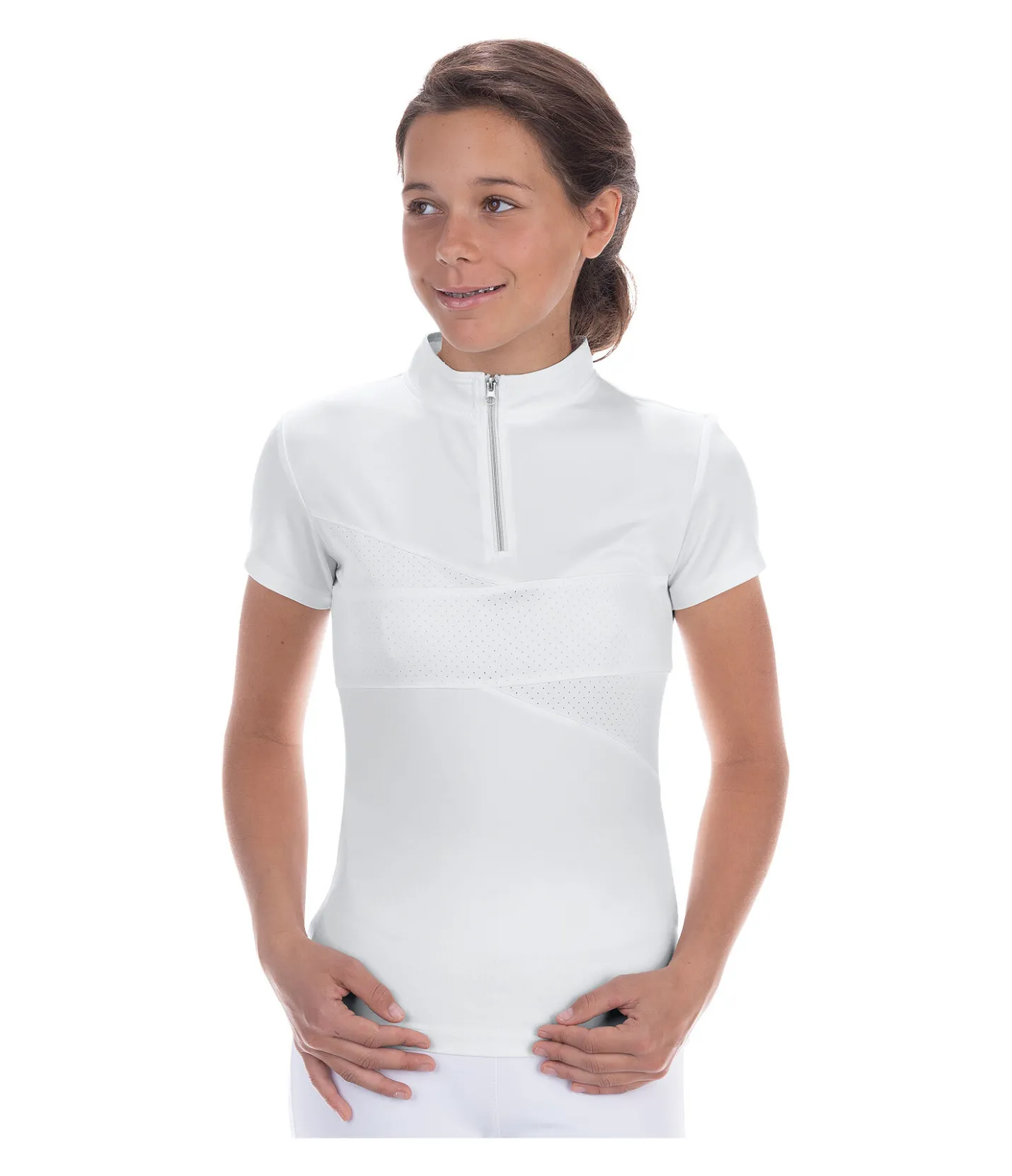Felix Bühler T-shirt de concours unisexe enfant Eike blanc Best