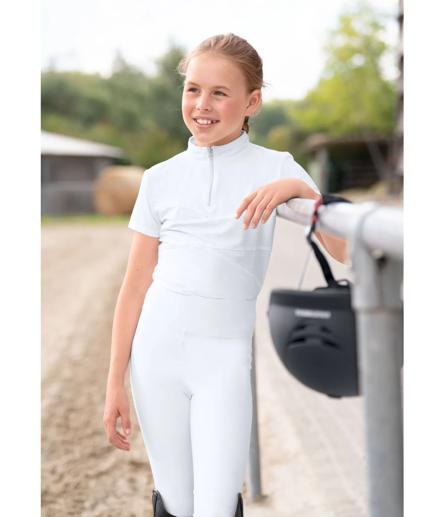 Felix Bühler T-shirt de concours unisexe enfant Eike blanc Best