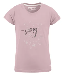 STEEDS T-shirt enfant Maali nude rosé Clearance