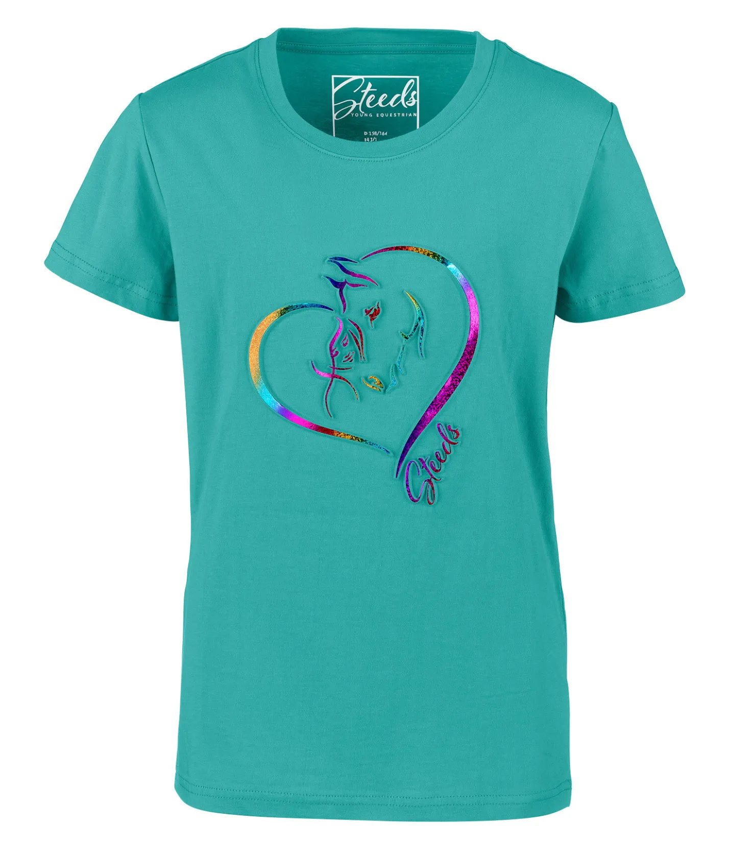 STEEDS T-shirt enfant Ruby vert aqua Discount
