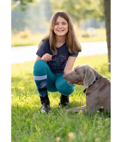 STEEDS T-shirt enfant Ruby vert aqua Discount
