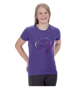 STEEDS T-shirt enfant Ruby améthyste lumineuse Outlet