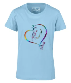 STEEDS T-shirt enfant Ruby caraïbes sky