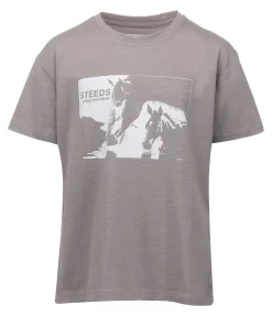 STEEDS T-shirt Enfant Tami chocolat latté Sale