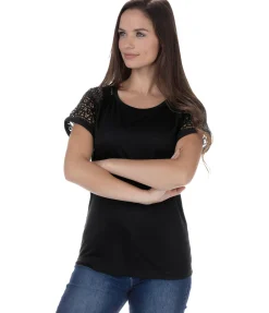 STONEDEEK T-shirt femme Leyna noir Best