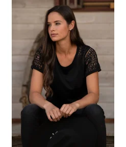 STONEDEEK T-shirt femme Leyna noir Best