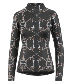 Felix Bühler T-shirt fonctionnel à manches longues Maja noir Sale