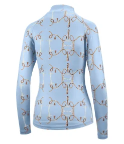 Felix Bühler T-shirt fonctionnel à manches longues Maja bleu glacier Clearance
