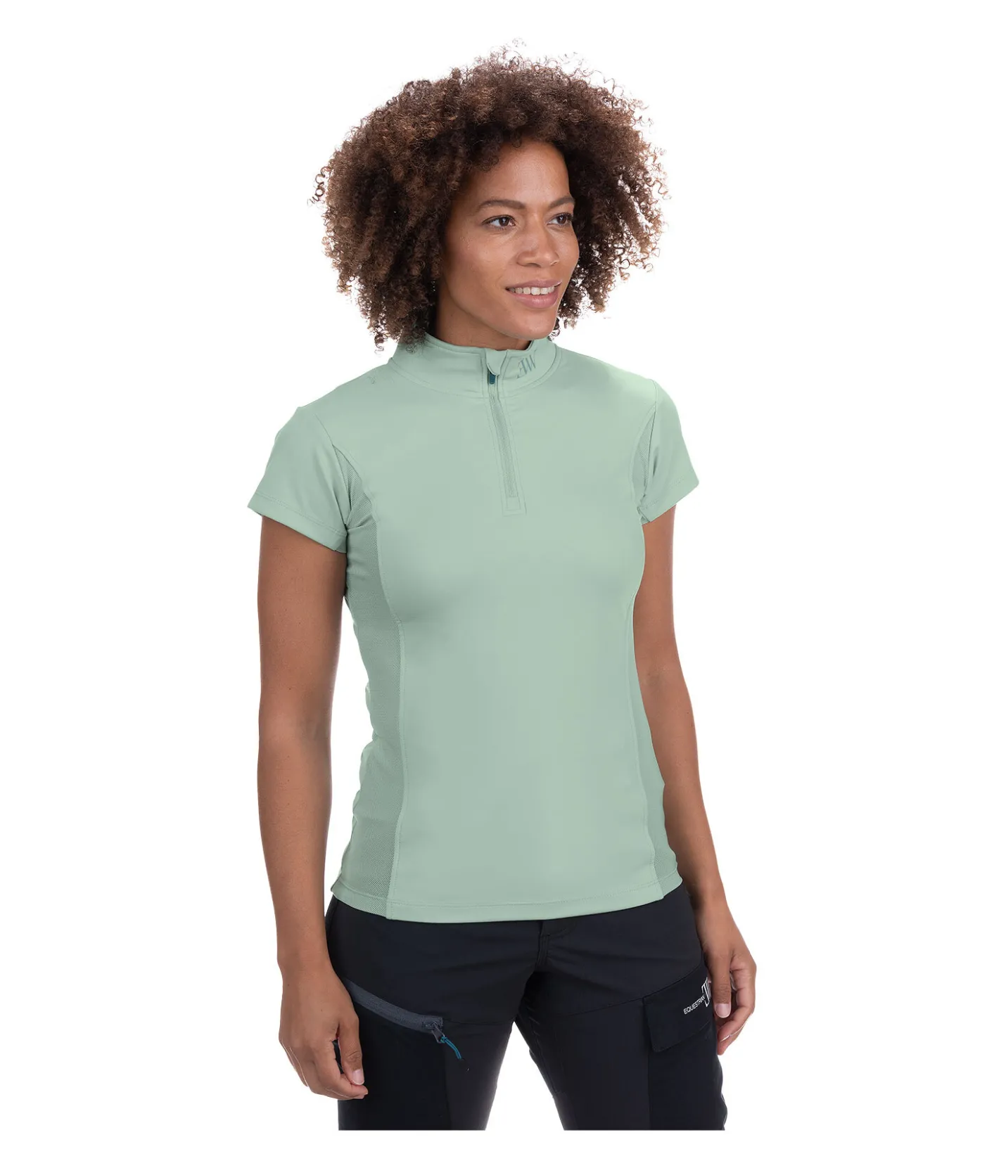 EQUESTRIAN WORK WEAR T-shirt technique vert jungle Sale