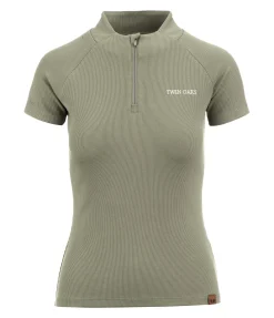 TWIN OAKS T-shirt technique Eureka olive clair Clearance