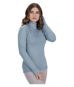 Felix Bühler T-shirt technique à manches longues Sophia gris brumeux Best