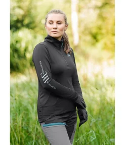EQUESTRIAN WORK WEAR T-shirt technique à manches longues Breeze noir Online