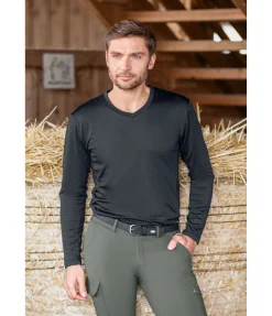 Felix Bühler T-shirt technique à manches longues homme Florida noir Online