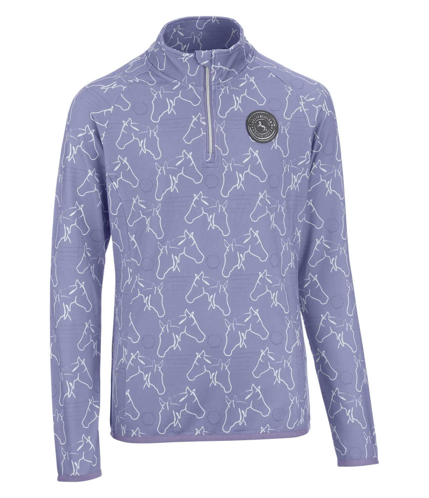 Felix Bühler T-shirt technique à manches longues enfant lavande givré Hot