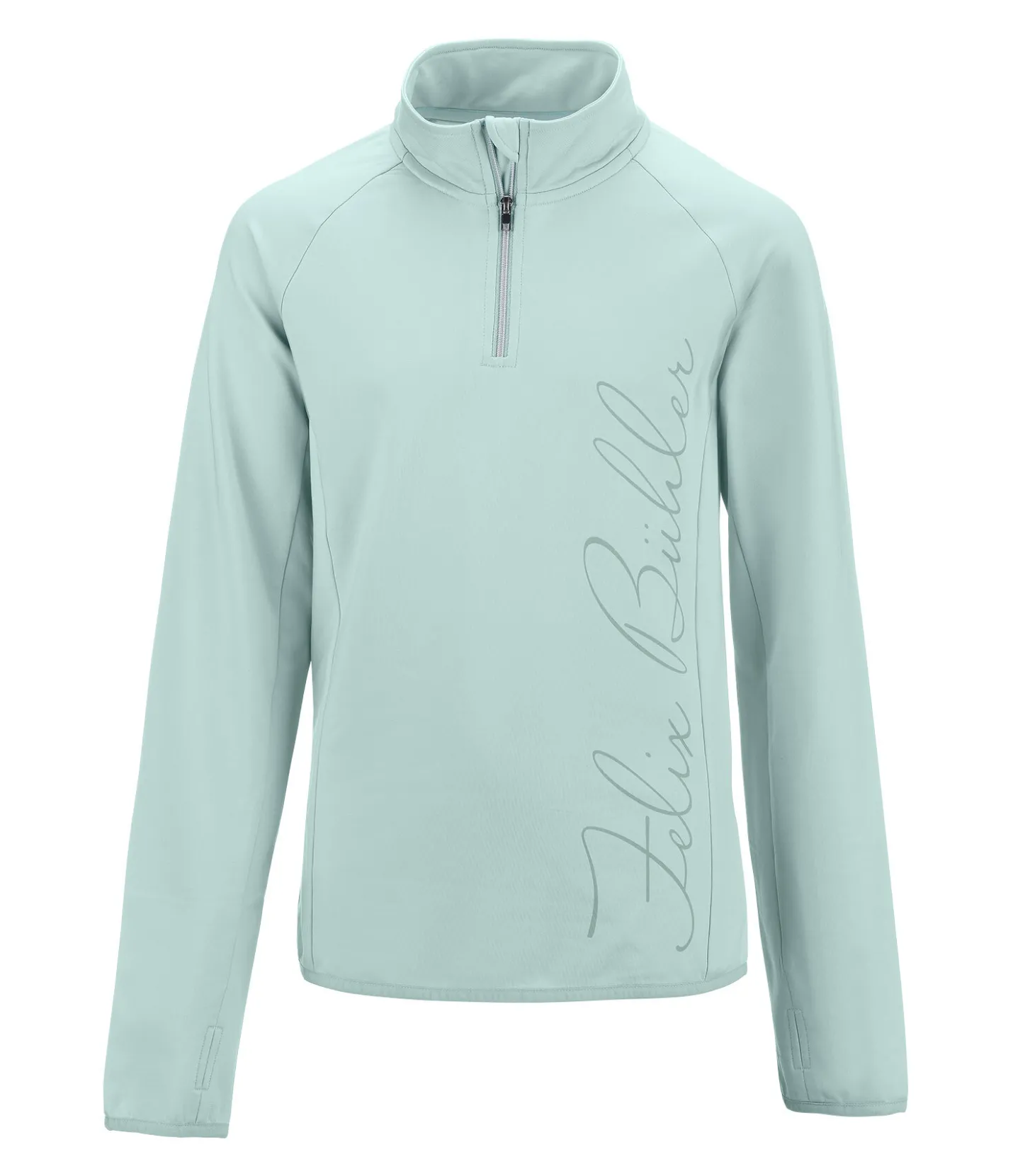 Felix Bühler T-shirt technique à manches longues enfant Bea vert glacier Hot
