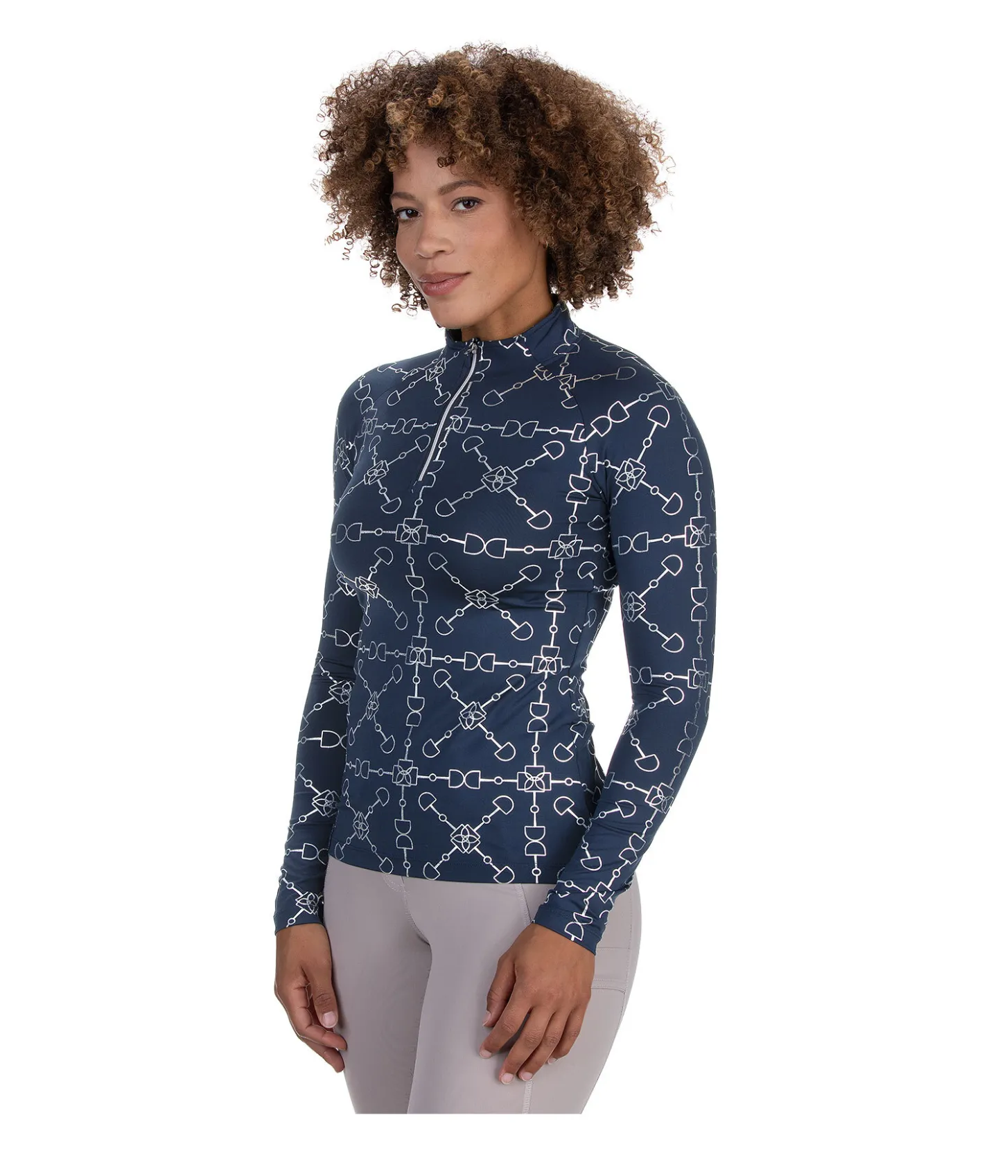 Felix Bühler T-shirt technique à manches longues Alice navy New