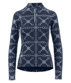 Felix Bühler T-shirt technique à manches longues Alice navy New
