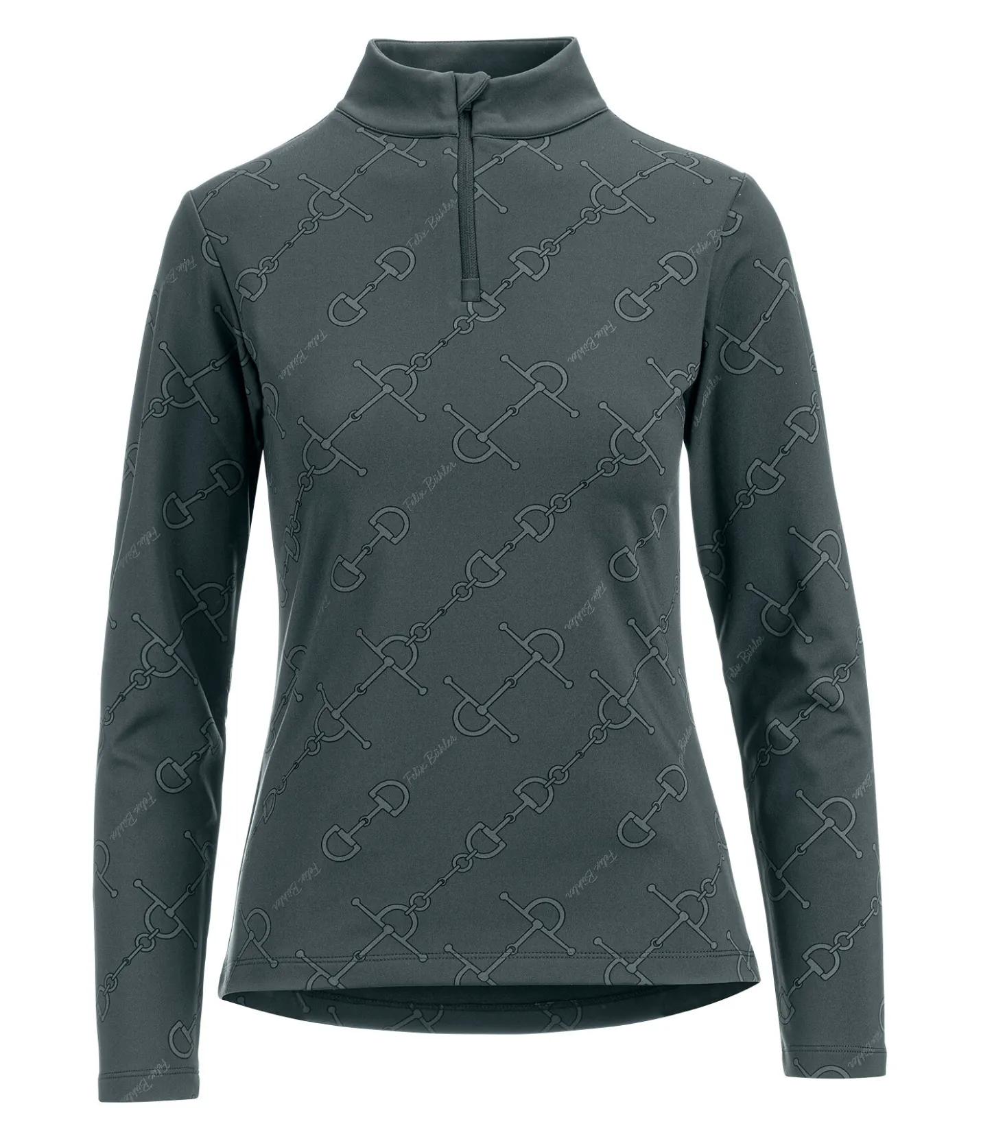 Felix Bühler T-shirt technique à manches longues Lisa-Marie thé vert