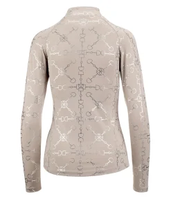 Felix Bühler T-shirt technique à manches longues Alice champagne