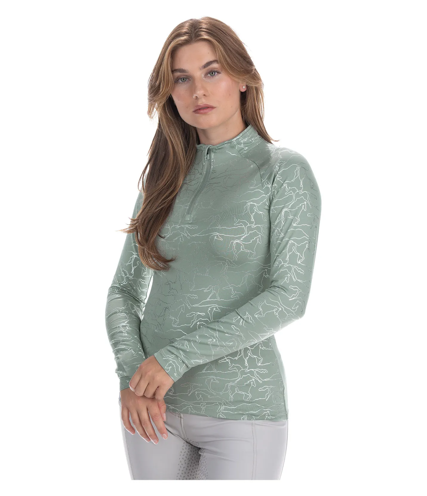 STEEDS T-shirt technique à manches longues Anni eucalyptus Online