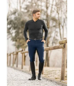 Felix Bühler T-shirt technique à manches longues homme Rom noir Clearance