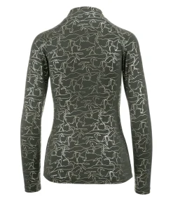 STEEDS T-shirt technique à manches longues Anni forêt