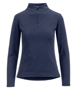 Felix Bühler T-shirt technique à manches longues Lisa-Marie navy classique Best