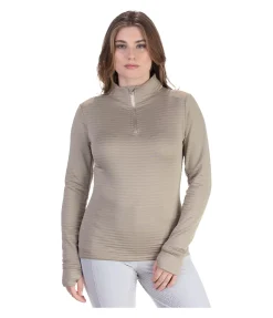 Felix Bühler T-shirt technique à manches longues Sophia taupe Best