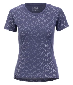 STEEDS T-shirt technique Pria améthyste Sale