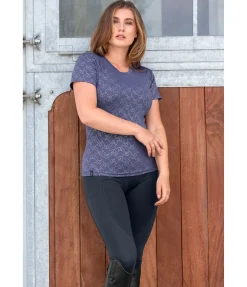 STEEDS T-shirt technique Pria améthyste Sale