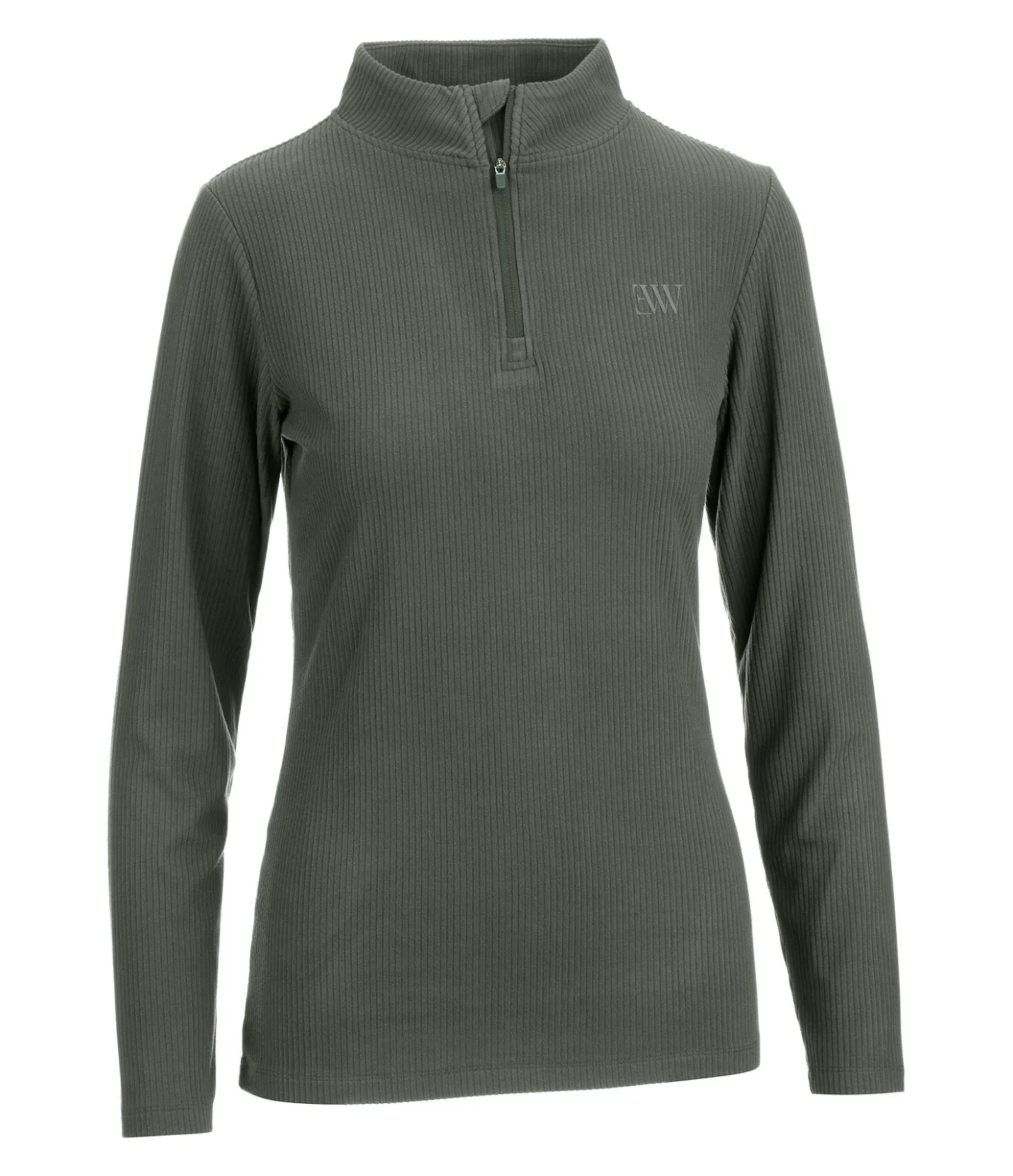 EQUESTRIAN WORK WEAR T-shirt technique côtelé Cosy forêt New