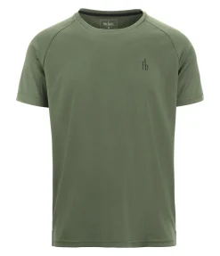 Felix Bühler T-shirt technique homme Kent vert profond