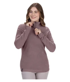 Felix Bühler T-shirt technique polaire à manches longues Luisa rose ancien Online