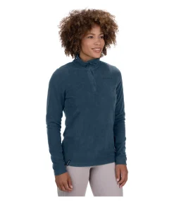 Felix Bühler T-shirt technique polaire à manches longues Luisa pétrole Discount