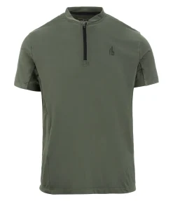 Felix Bühler T-shirt technique pour homme Nico vert profond