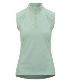EQUESTRIAN WORK WEAR T-shirt technique sans manches vert jungle