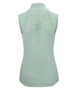 EQUESTRIAN WORK WEAR T-shirt technique sans manches vert jungle