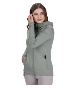 Felix Bühler Veste à capuche en stretch Performance Carin vert pastel Clearance