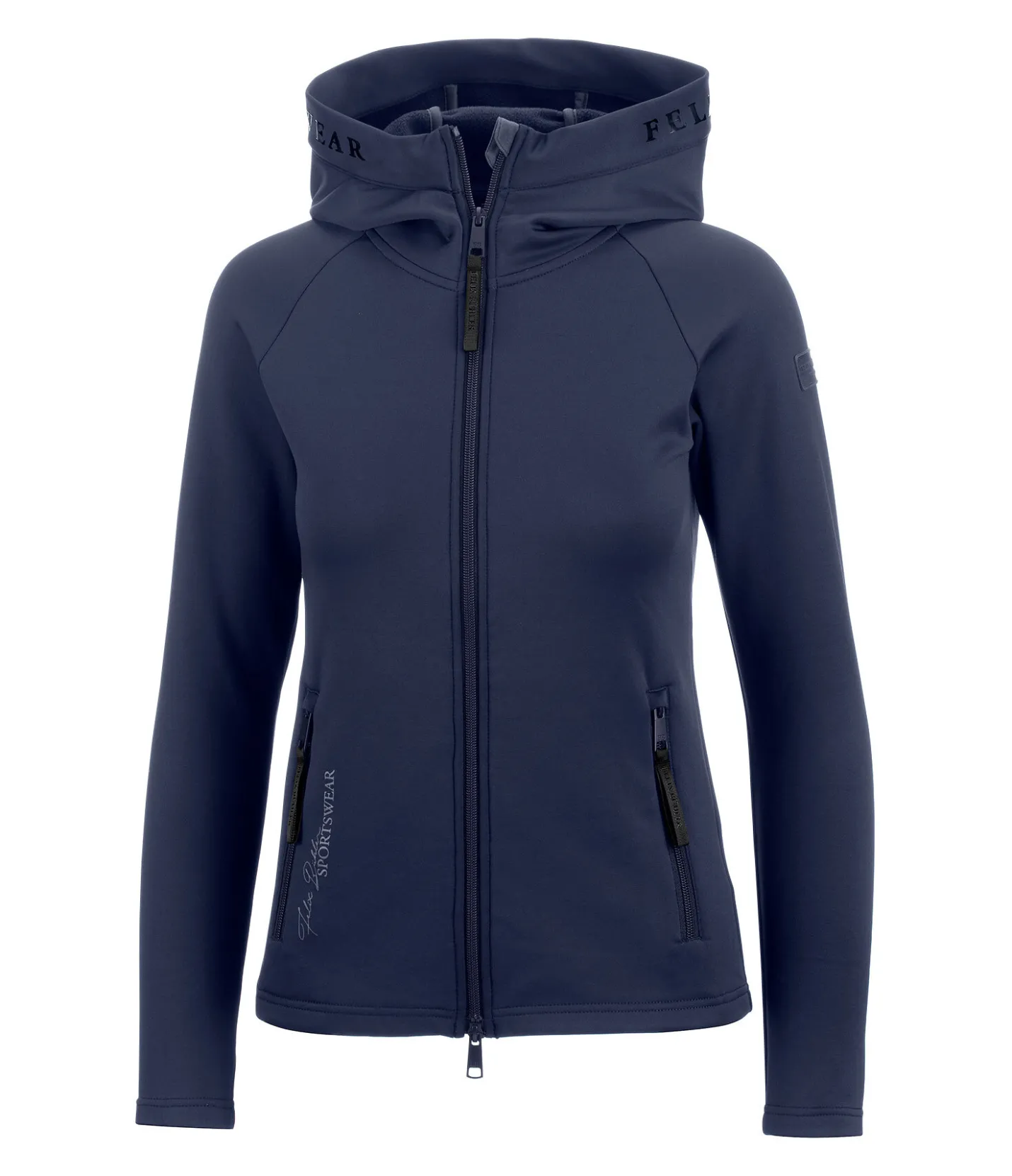 Felix Bühler Veste à capuche en stretch Performance Carin navy classique Outlet
